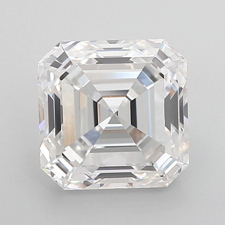 4.07ct E VS1 Very Good Cut Asscher Lab Grown Diamond