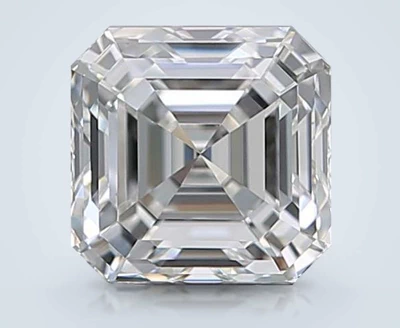 0.74ct G IF Rare Carat Ideal Cut Asscher Diamond