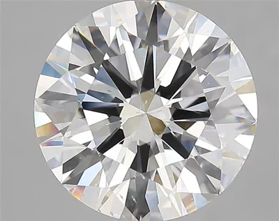 4.02ct I SI1 Rare Carat Ideal Cut Round Diamond