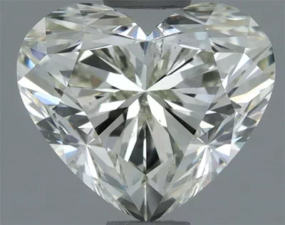 1.53ct K SI1 Very Good Cut Heart Diamond
