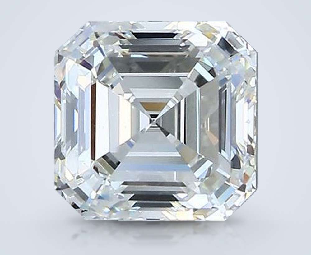 1.51ct H VS1 Rare Carat Ideal Cut Asscher Diamond
