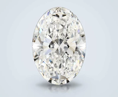 10.04ct F VVS2 Rare Carat Ideal Cut Oval Lab Grown Diamond