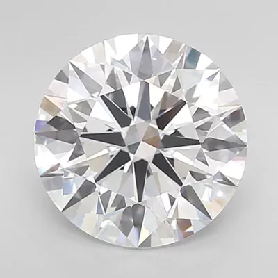 4.61ct D IF Rare Carat Ideal Cut Round Lab Grown Diamond