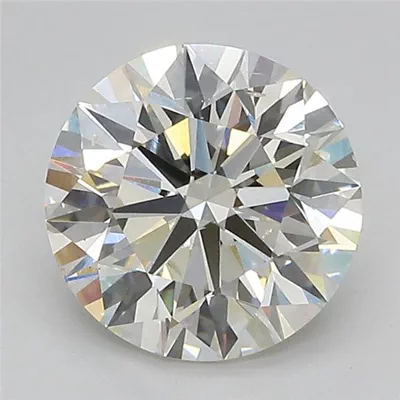 2.46ct I VS2 Excellent Cut Round Lab Grown Diamond