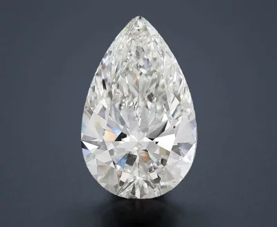 12.11ct F VVS2 Rare Carat Ideal Cut Pear Lab Grown Diamond