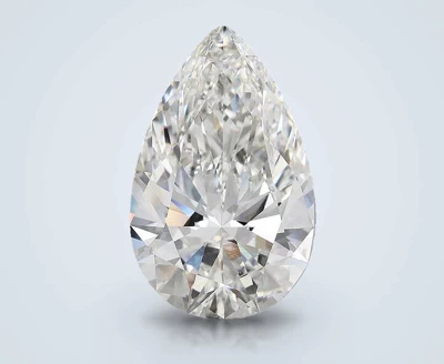 12.11ct F VVS2 Rare Carat Ideal Cut Pear Lab Grown Diamond