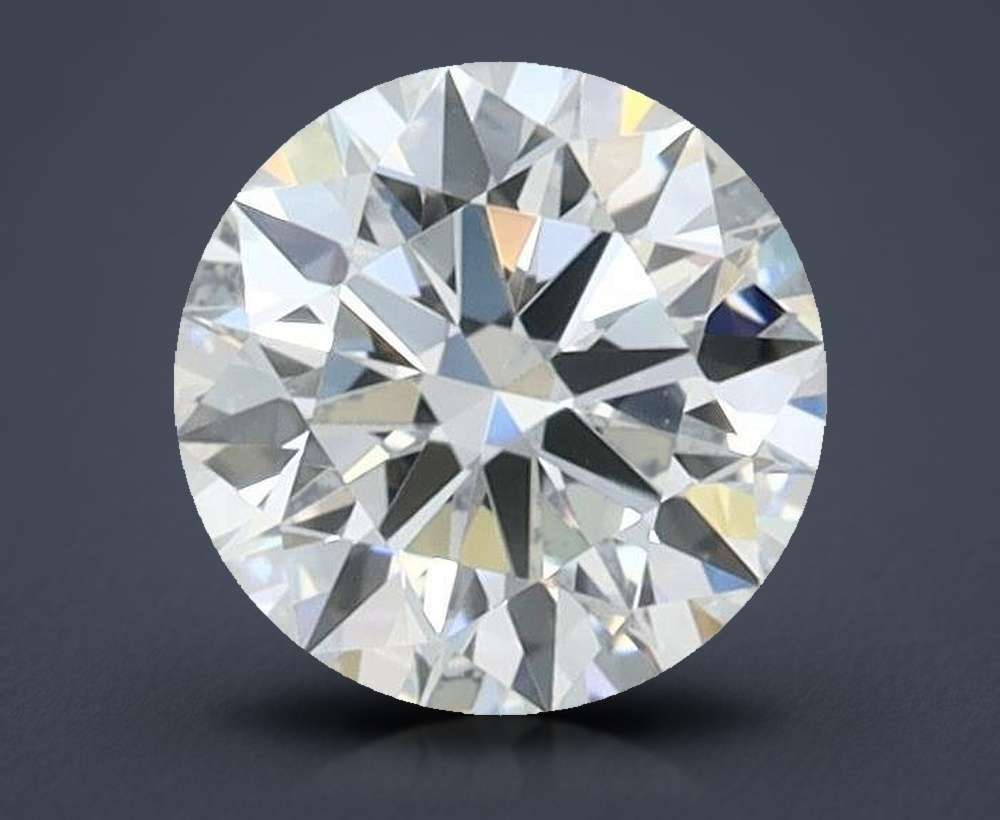 0.61ct D FL Rare Carat Ideal Cut Round Lab Grown Diamond