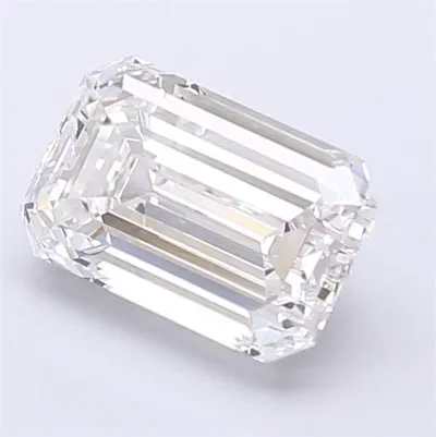 2.01ct E VVS2 Rare Carat Ideal Cut Emerald Lab Grown Diamond