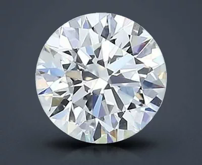 0.56ct F VVS2 Rare Carat Ideal Cut Round Diamond
