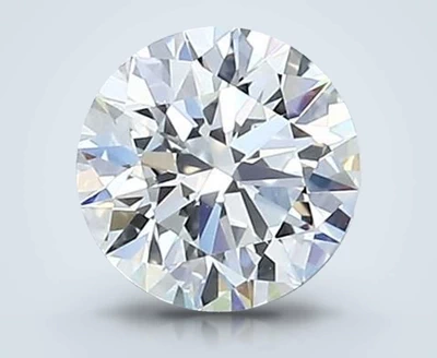 0.56ct F VVS2 Rare Carat Ideal Cut Round Diamond