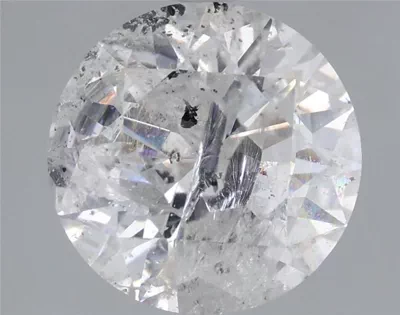 2.03ct E SI2 Rare Carat Ideal Cut Round Diamond