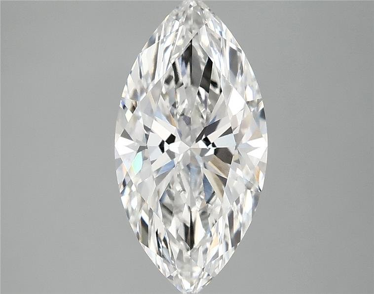 2.19ct F VS1 Rare Carat Ideal Cut Marquise Lab Grown Diamond