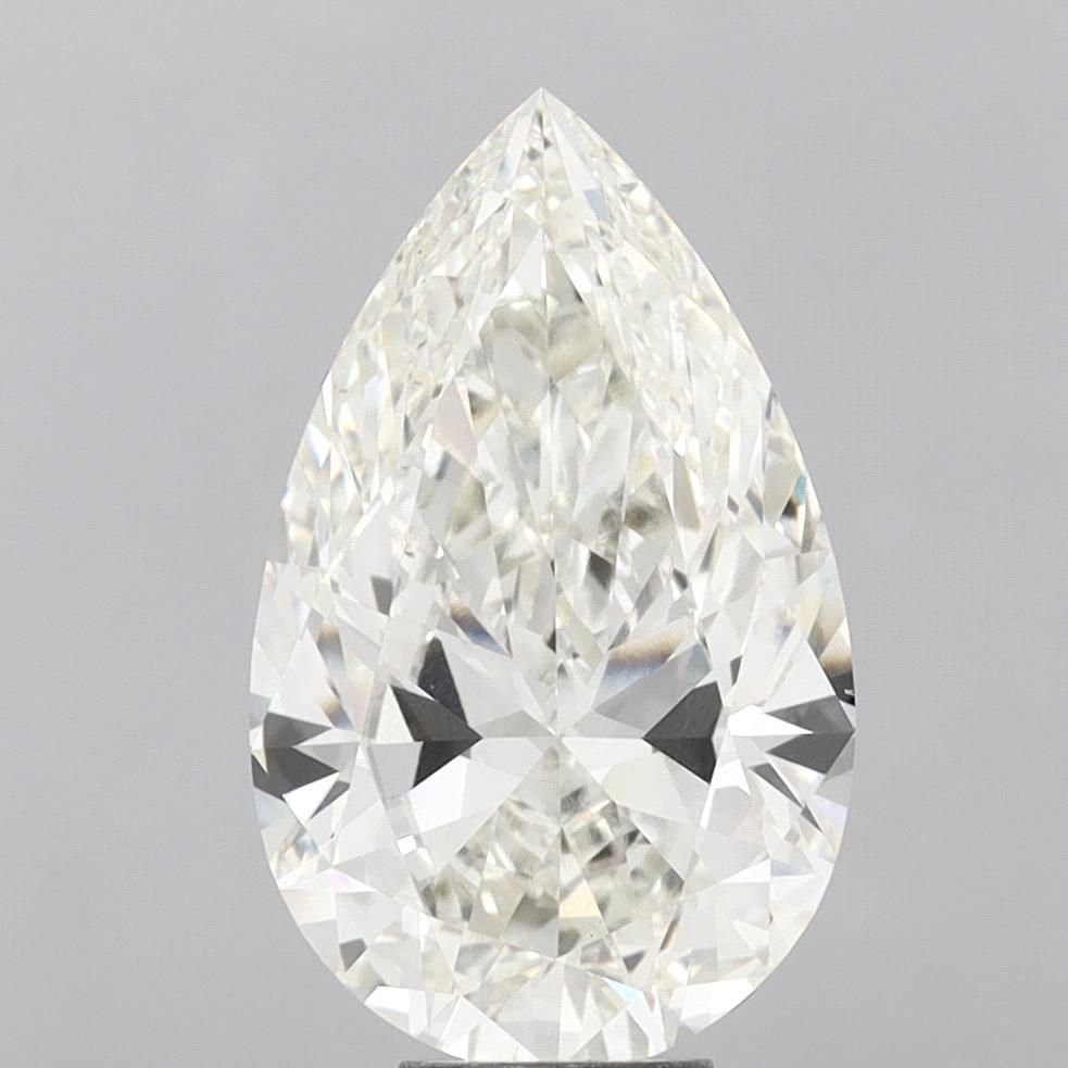 9.00ct I VS1 Rare Carat Ideal Cut Pear Lab Grown Diamond