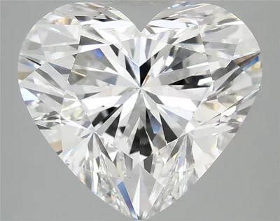 5.09ct E VS1 Rare Carat Ideal Cut Heart Lab Grown Diamond