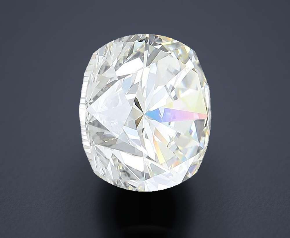 7.01ct J VVS2 Rare Carat Ideal Cut Round Diamond