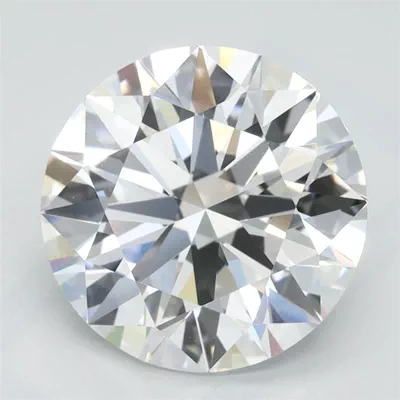 2.59ct D FL Rare Carat Ideal Cut Round Lab Grown Diamond