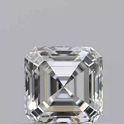 0.49ct F VVS1 Rare Carat Ideal Cut Asscher Diamond