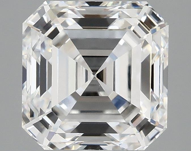 2.77ct E VS1 Rare Carat Ideal Cut Asscher Lab Grown Diamond