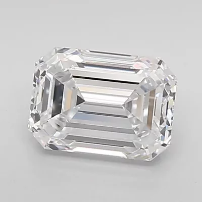 1.73ct E VS1 Excellent Cut Emerald Lab Grown Diamond