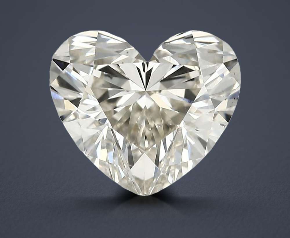 0.70ct J VS2 Rare Carat Ideal Cut Heart Diamond