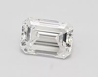 0.75ct D VS1 Excellent Cut Emerald Lab Grown Diamond