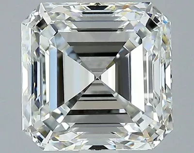2.50ct I VVS1 Rare Carat Ideal Cut Asscher Diamond