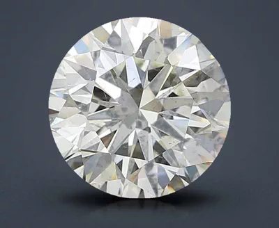 4.04ct I SI1 Rare Carat Ideal Cut Round Diamond
