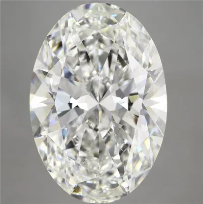 12.04ct F VVS2 Rare Carat Ideal Cut Oval Lab Grown Diamond