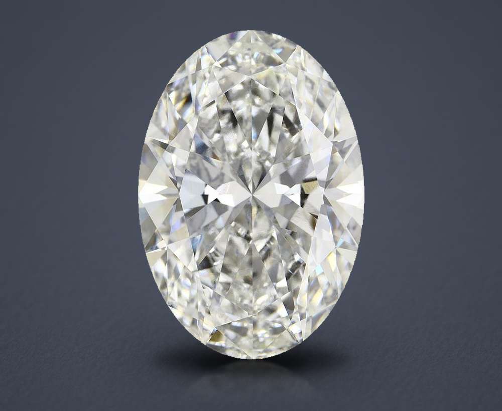 12.04ct F VVS2 Rare Carat Ideal Cut Oval Lab Grown Diamond