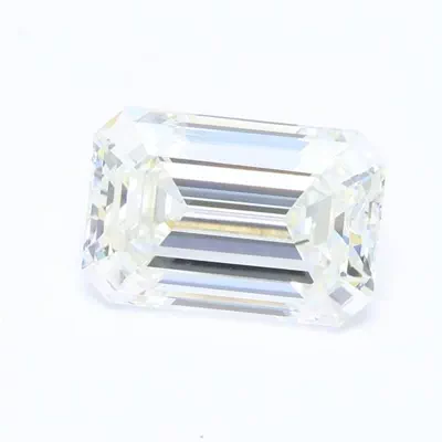 6.08ct F VS1 Very Good Cut Emerald Lab Grown Diamond