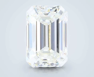 6.08ct F VS1 Very Good Cut Emerald Lab Grown Diamond