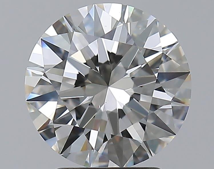 2.51ct J VS1 Rare Carat Ideal Cut Round Diamond