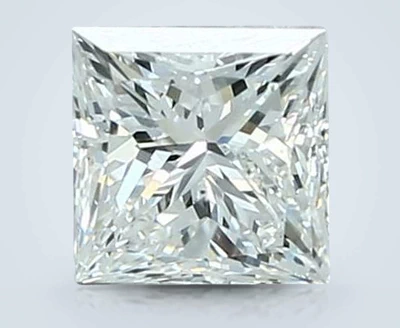 0.92ct E SI2 Rare Carat Ideal Cut Princess Diamond