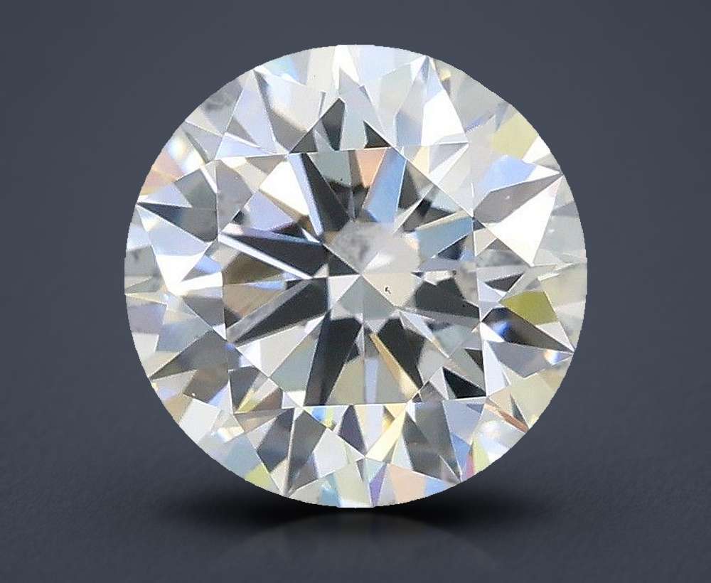 2.03ct D VS1 Rare Carat Ideal Cut Round Lab Grown Diamond