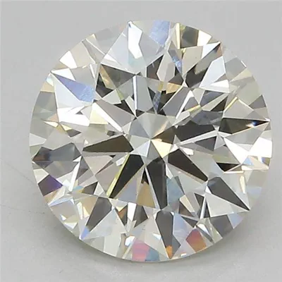 3.02ct J VS1 Rare Carat Ideal Cut Round Lab Grown Diamond