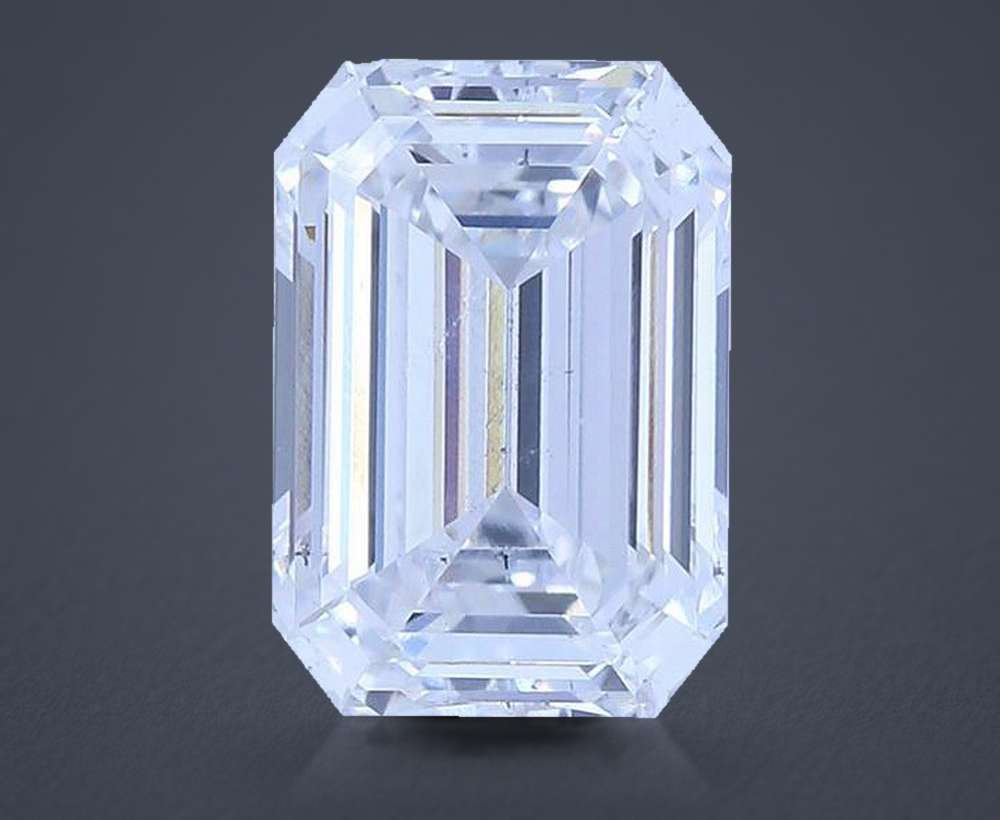 1.43ct E VS2 Rare Carat Ideal Cut Emerald Lab Grown Diamond