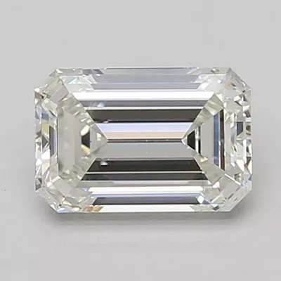 1.49ct G VS1 Rare Carat Ideal Cut Emerald Lab Grown Diamond