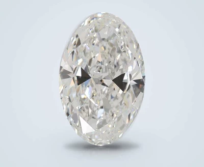 16.57ct F VVS2 Very Good Cut Oval Lab Grown Diamond