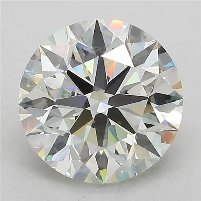 3.03ct J VS1 Ideal Cut Round Lab Grown Diamond