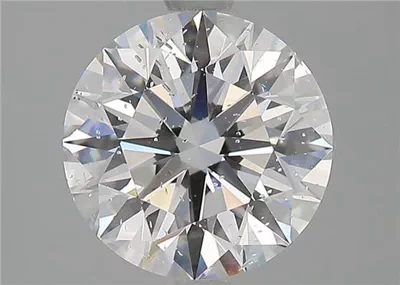 2.03ct E SI2 Rare Carat Ideal Cut Round Diamond