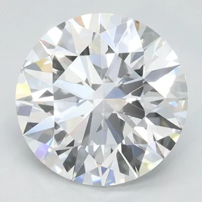 2.07ct D IF Rare Carat Ideal Cut Round Lab Grown Diamond