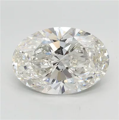 7.10ct H VVS2 Rare Carat Ideal Cut Oval Lab Grown Diamond