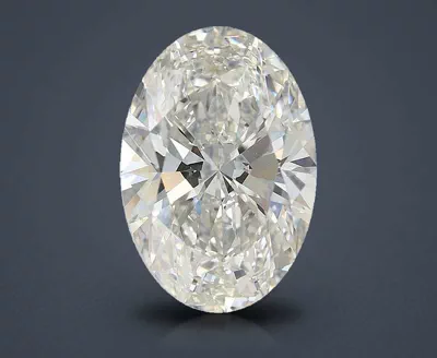 7.10ct H VVS2 Rare Carat Ideal Cut Oval Lab Grown Diamond
