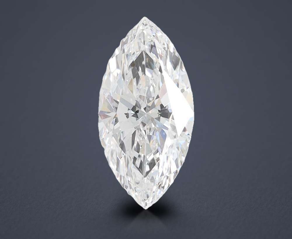 1.09ct D VVS1 Rare Carat Ideal Cut Marquise Lab Grown Diamond