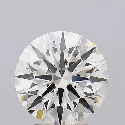 3.05ct J VS1 Excellent Cut Round Lab Grown Diamond