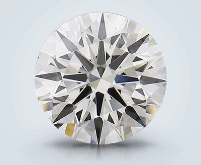 3.05ct J VS1 Excellent Cut Round Lab Grown Diamond