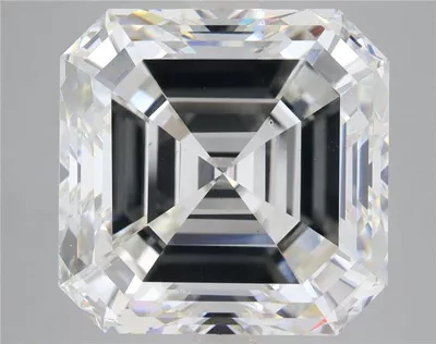 15.08ct G VS2 Very Good Cut Asscher Lab Grown Diamond