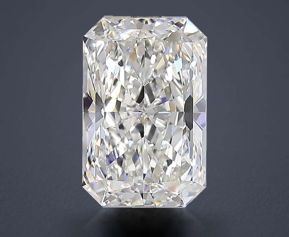 15.09ct G VVS2 Rare Carat Ideal Cut Radiant Lab Grown Diamond