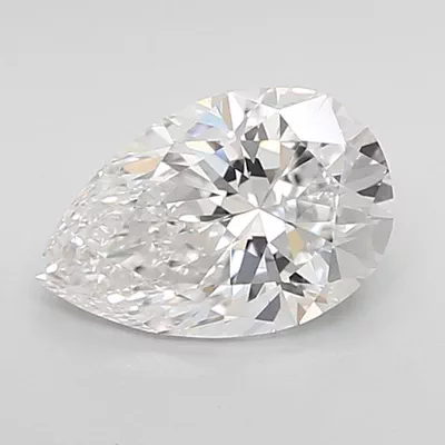 1.34ct E VVS1 Very Good Cut Pear Lab Grown Diamond