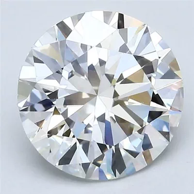 2.45ct F VVS2 Excellent Cut Round Diamond